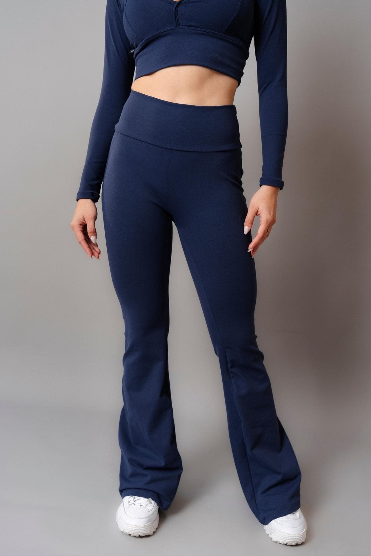 LEGGING FLARE AZUL MARINO