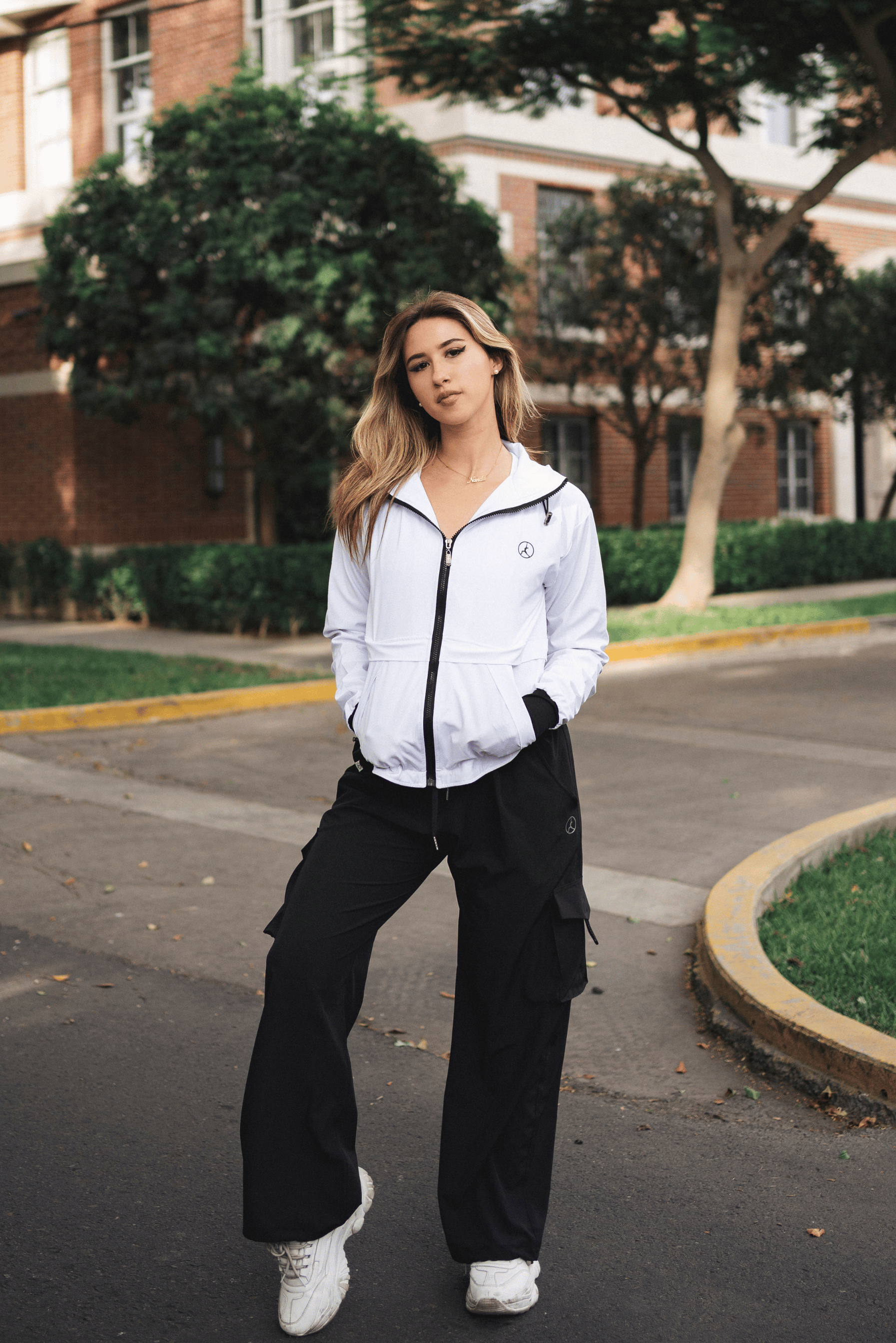 SET OVERTRIP BLANCO (CASACA + CARGO)