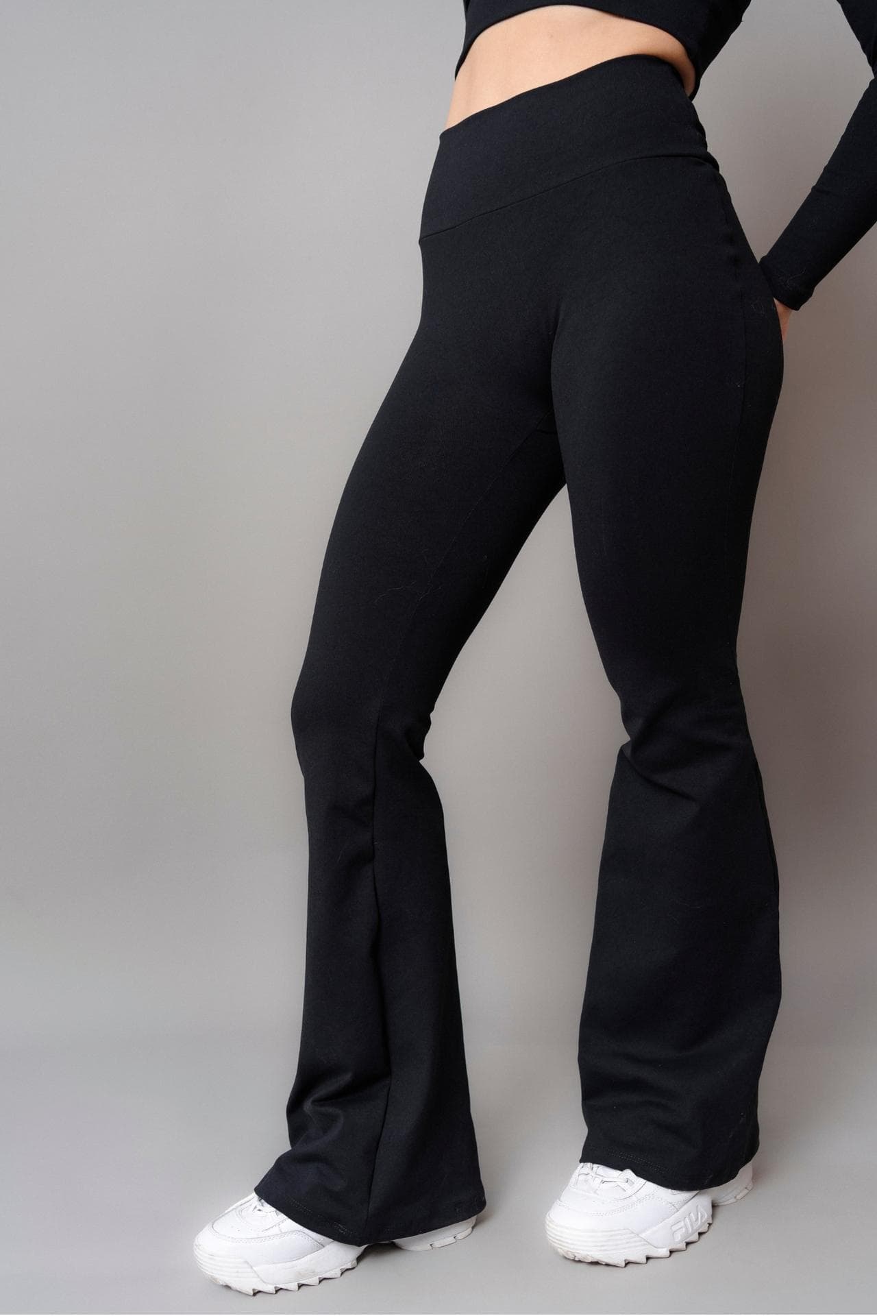 LEGGING FLARE BLACK