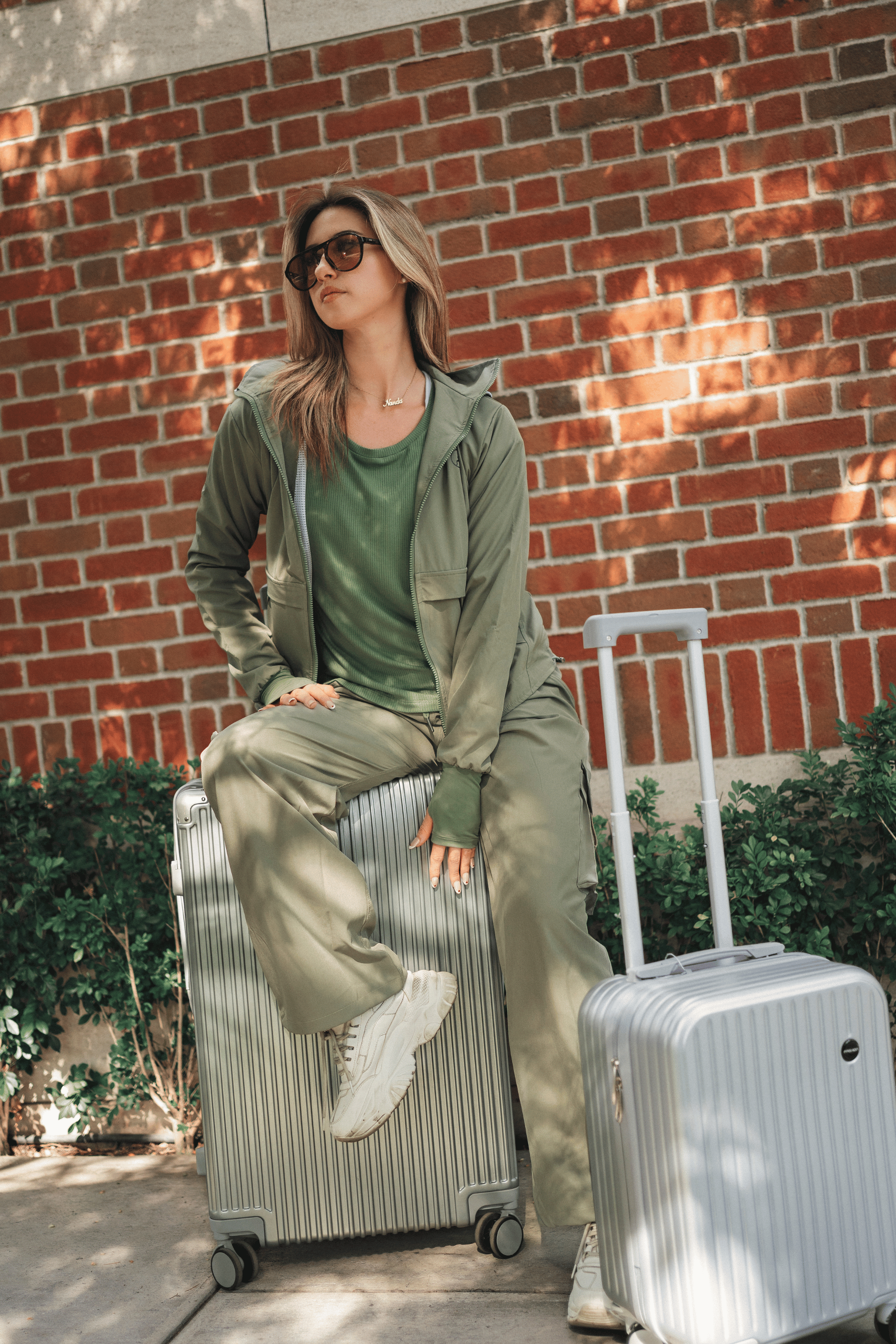 SET OVERTRIP VERDE OLIVO (CASACA + CARGO)