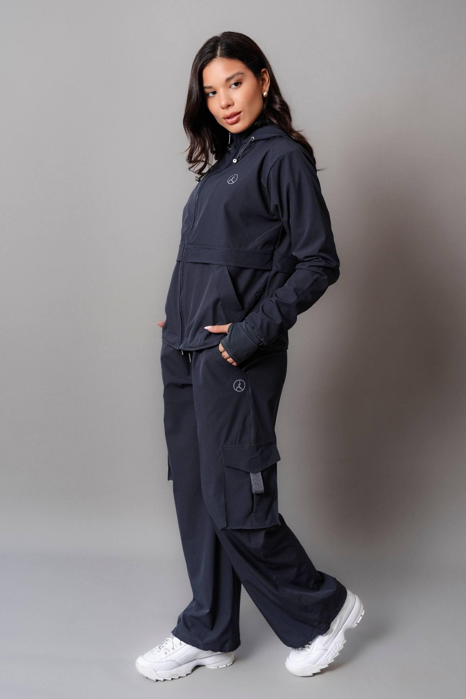 SET OVERTRIP GRIS OSCURO (CASACA + CARGO)