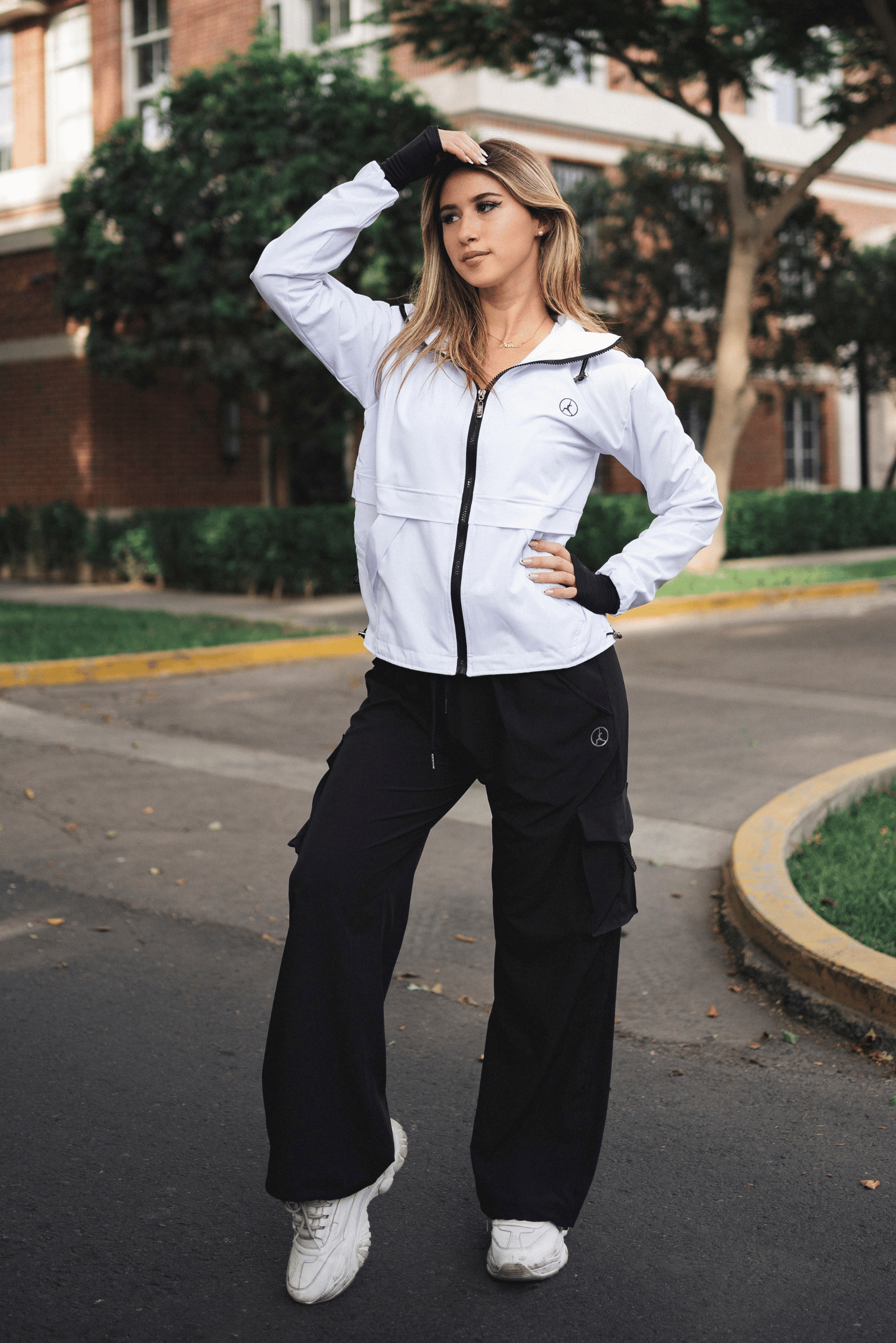 SET OVERTRIP BLANCO (CASACA + CARGO)