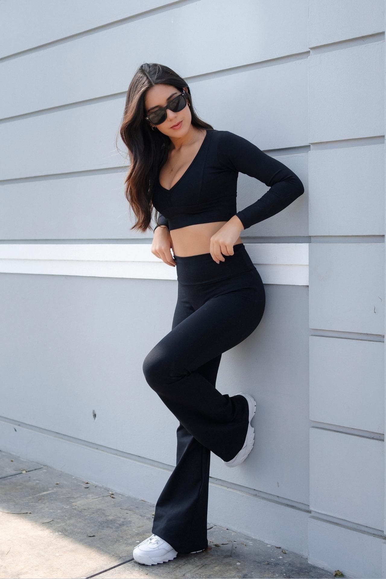 LEGGING FLARE BLACK