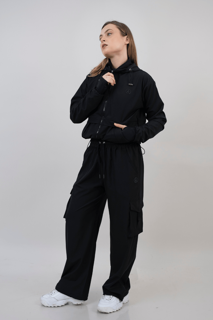 Pack Negro: 01 set overtrip + 01 polo comfort (casaca, cargo, polo)