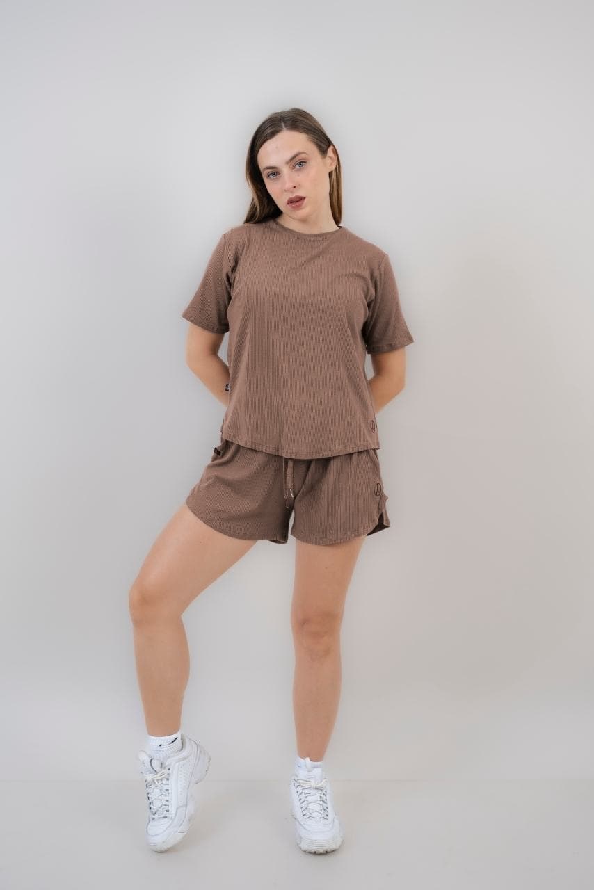 SET COMFORT CAPUCCINO (SHORT Y POLO)