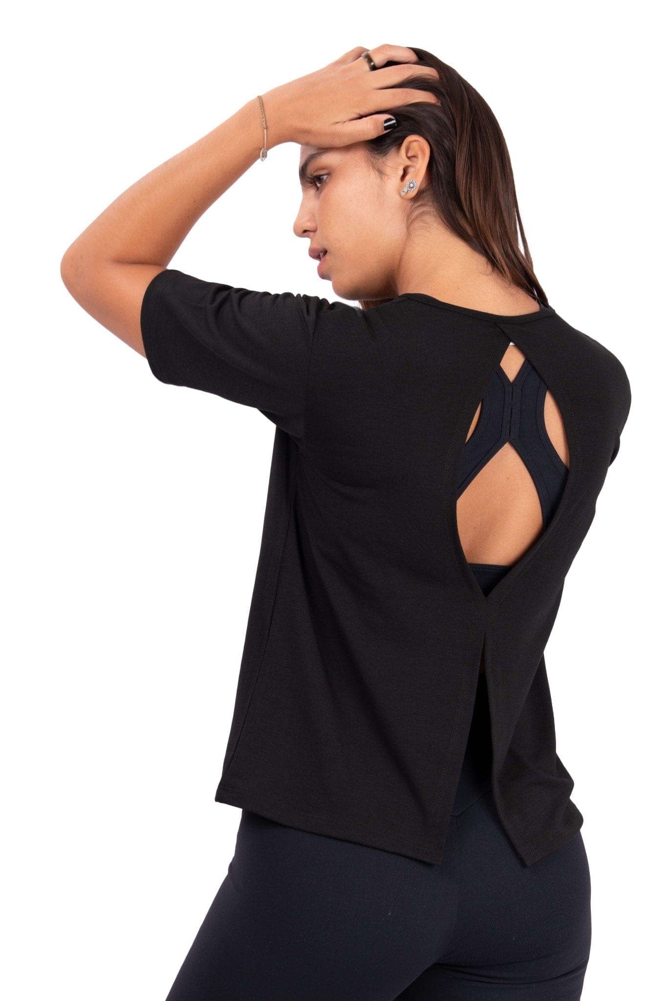 Polo open black