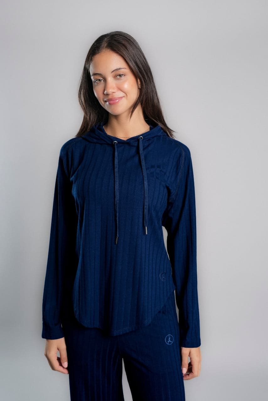 SET AGORA AZUL MARINO (POLERA + PALAZZO)