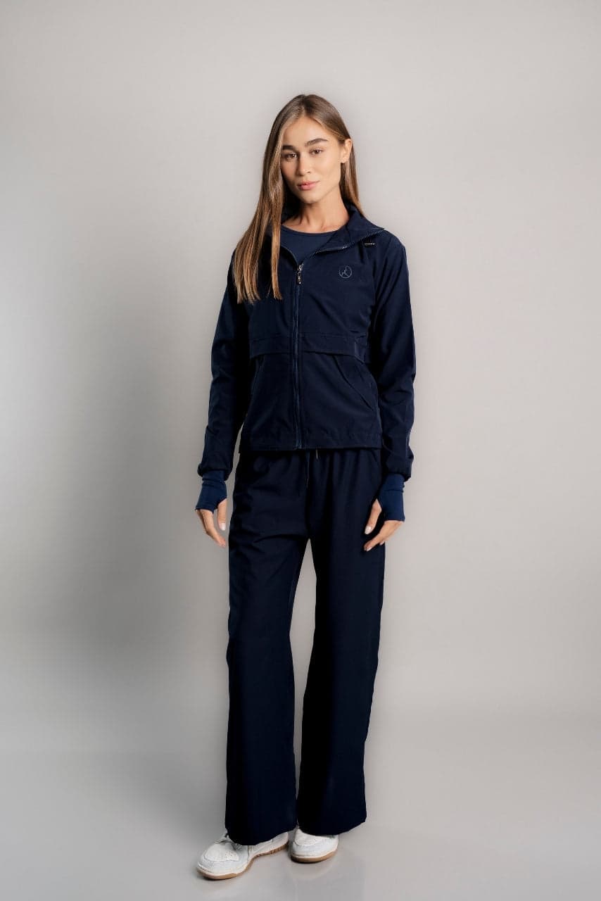 SET OVERTRIP AIR AZUL MARINO (CASACA + PALAZZO)