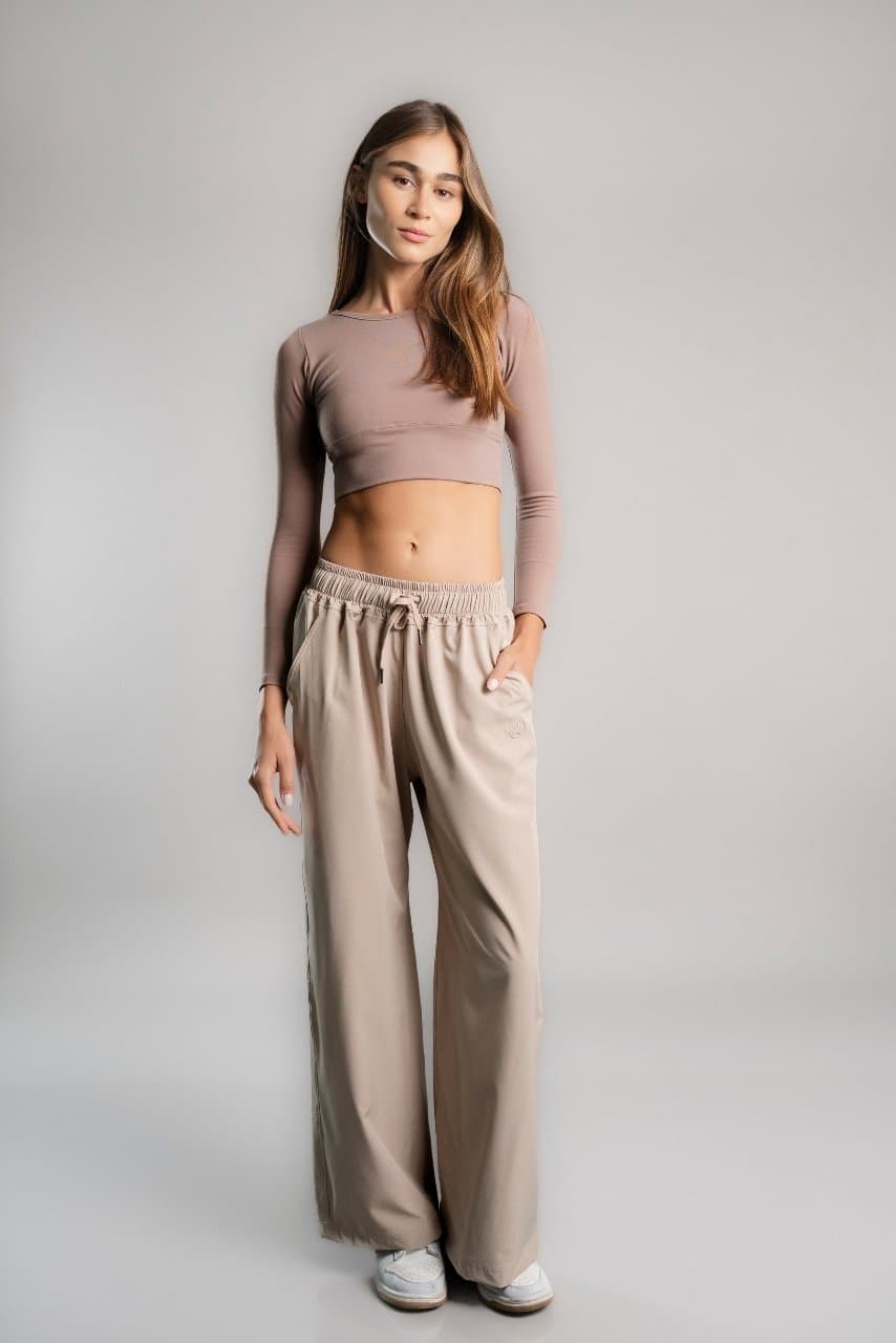 PALAZZO OVERTRIP AIR BEIGE