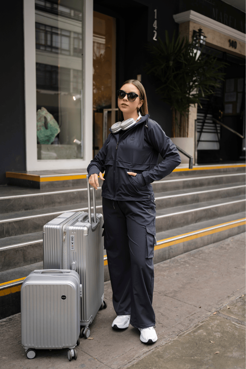 SET OVERTRIP GRIS OSCURO (CASACA + CARGO)