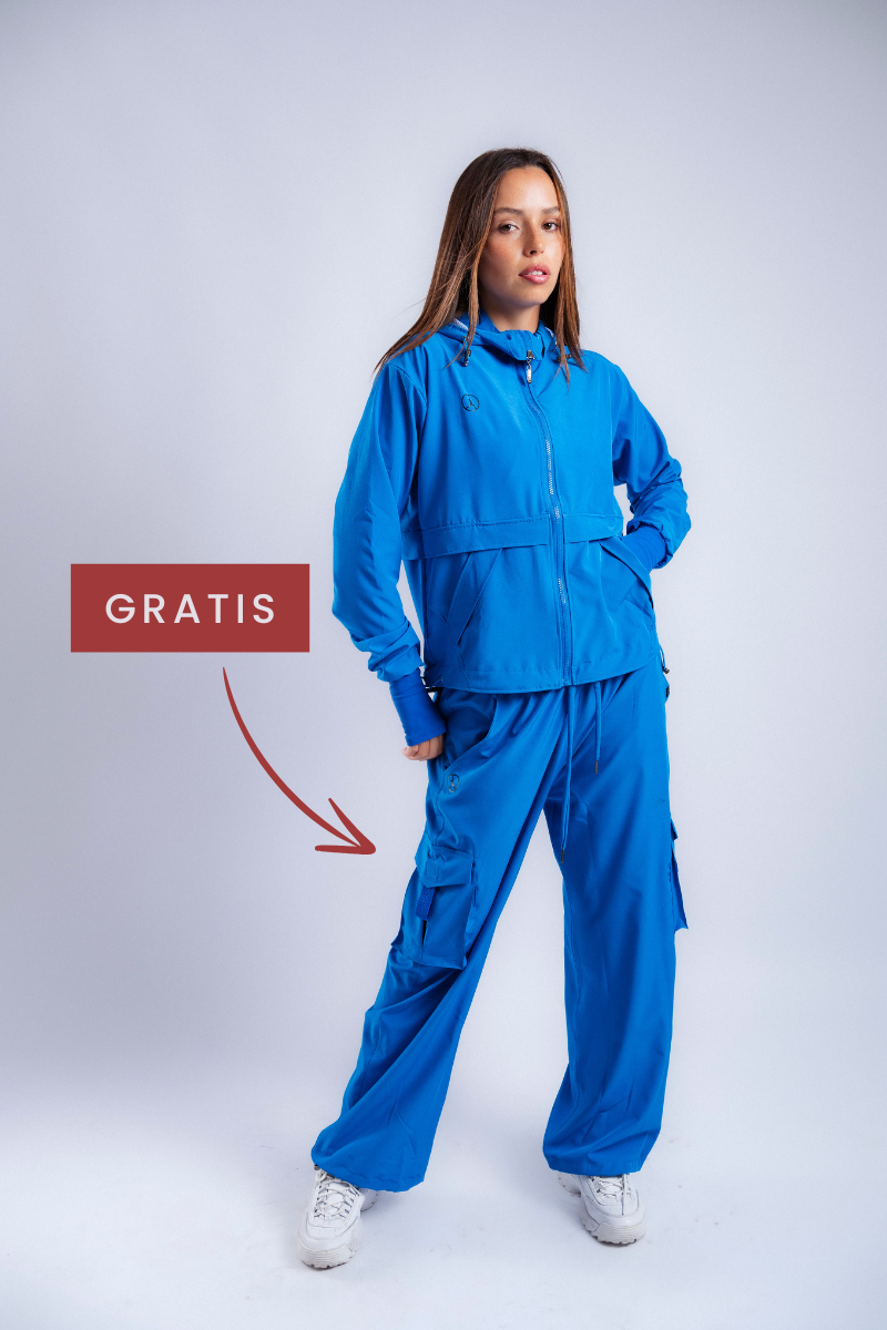 SET OVERTRIP AZULINO (CASACA + CARGO)