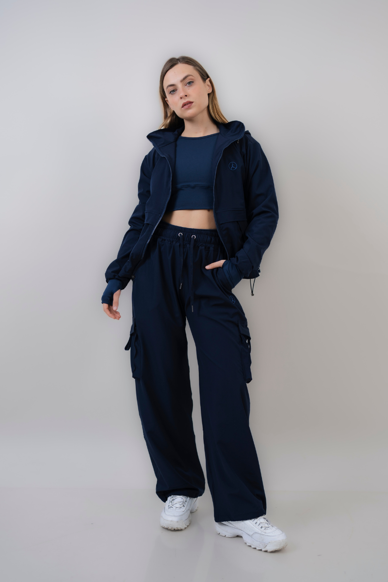 SET OVERTRIP AZUL MARINO (CASACA + CARGO)