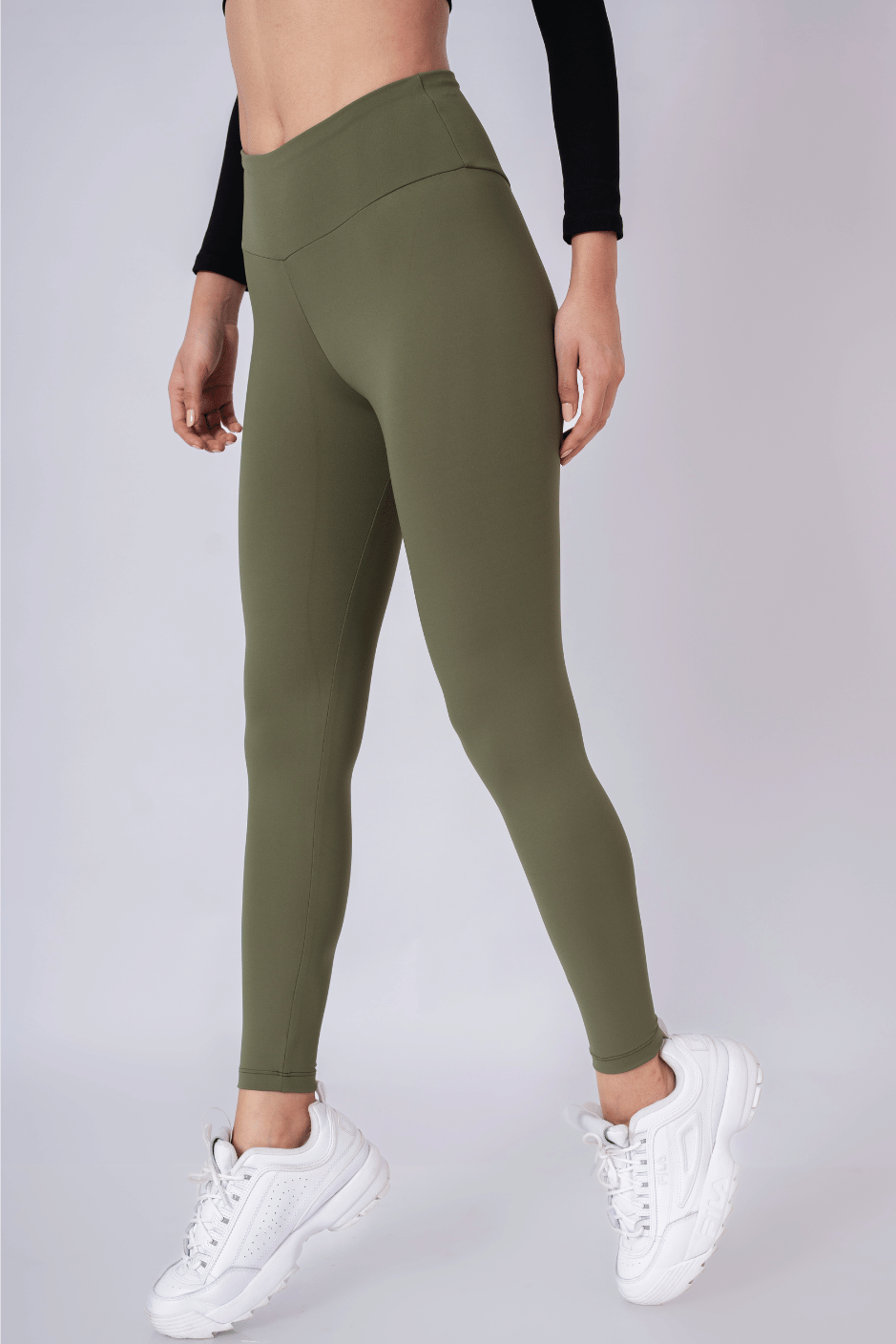 Legging suplex emana verde militar