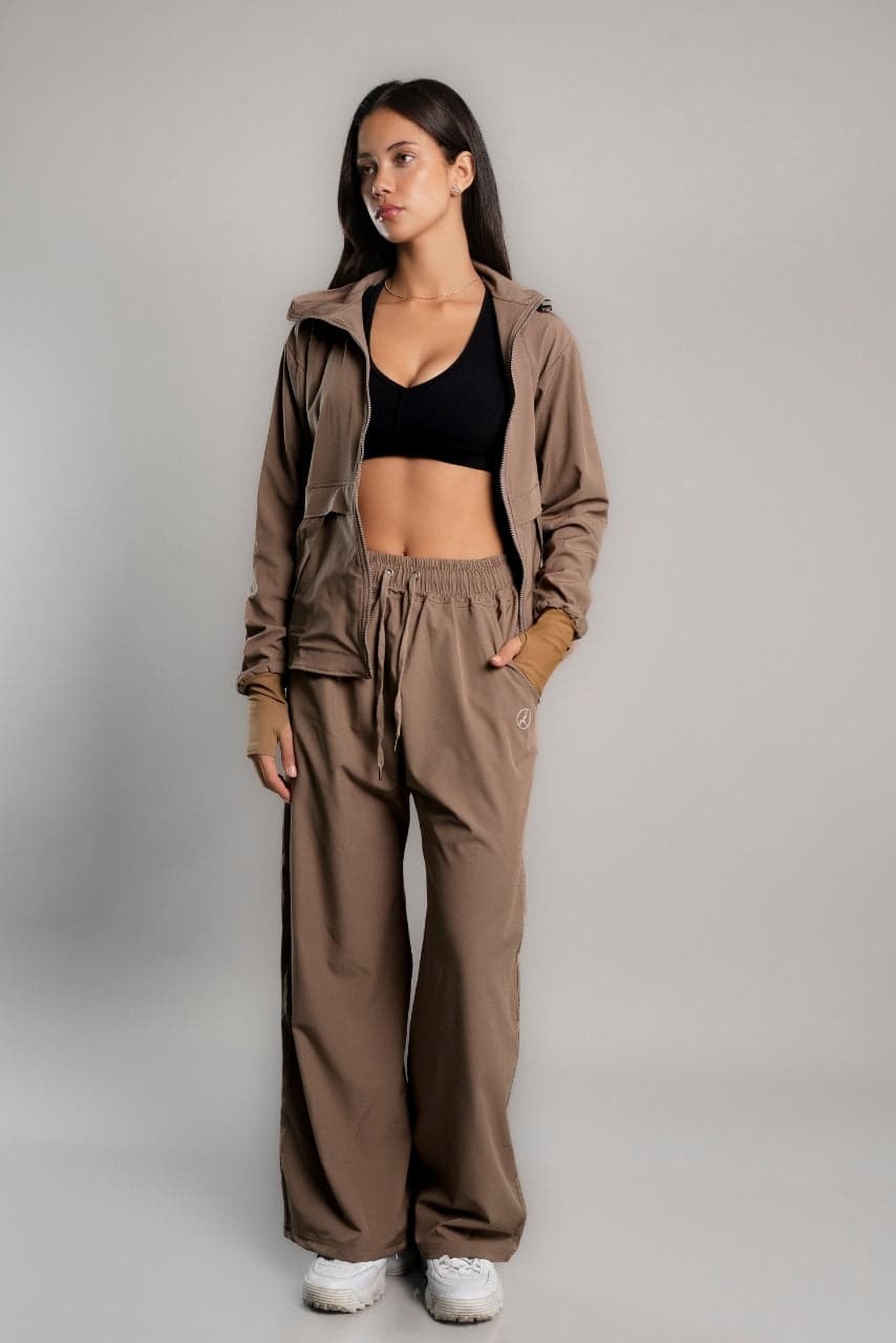 SET OVERTRIP AIR CAPUCCINO (CASACA + PALAZZO)