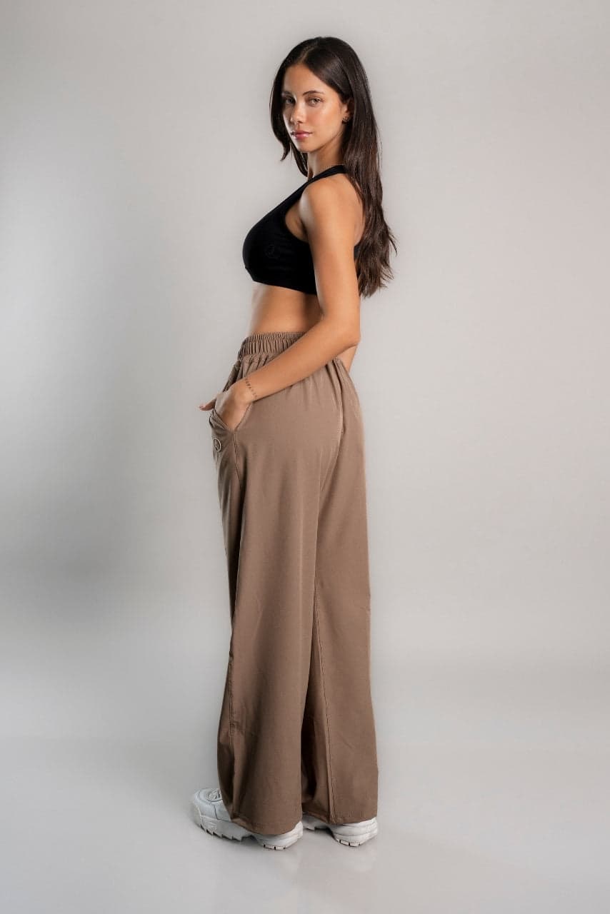 PANTALON PALAZZO CAPUCCINO