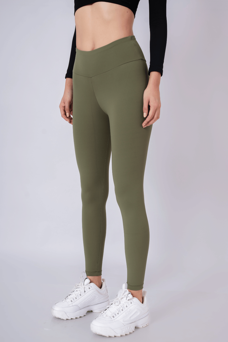 Legging suplex emana verde militar