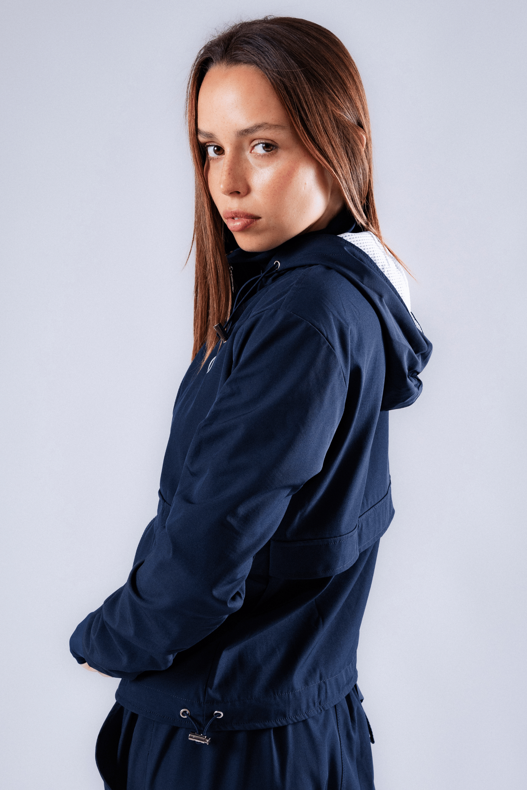 CASACA CORTAVIENTO OVERTRIP AZUL MARINO