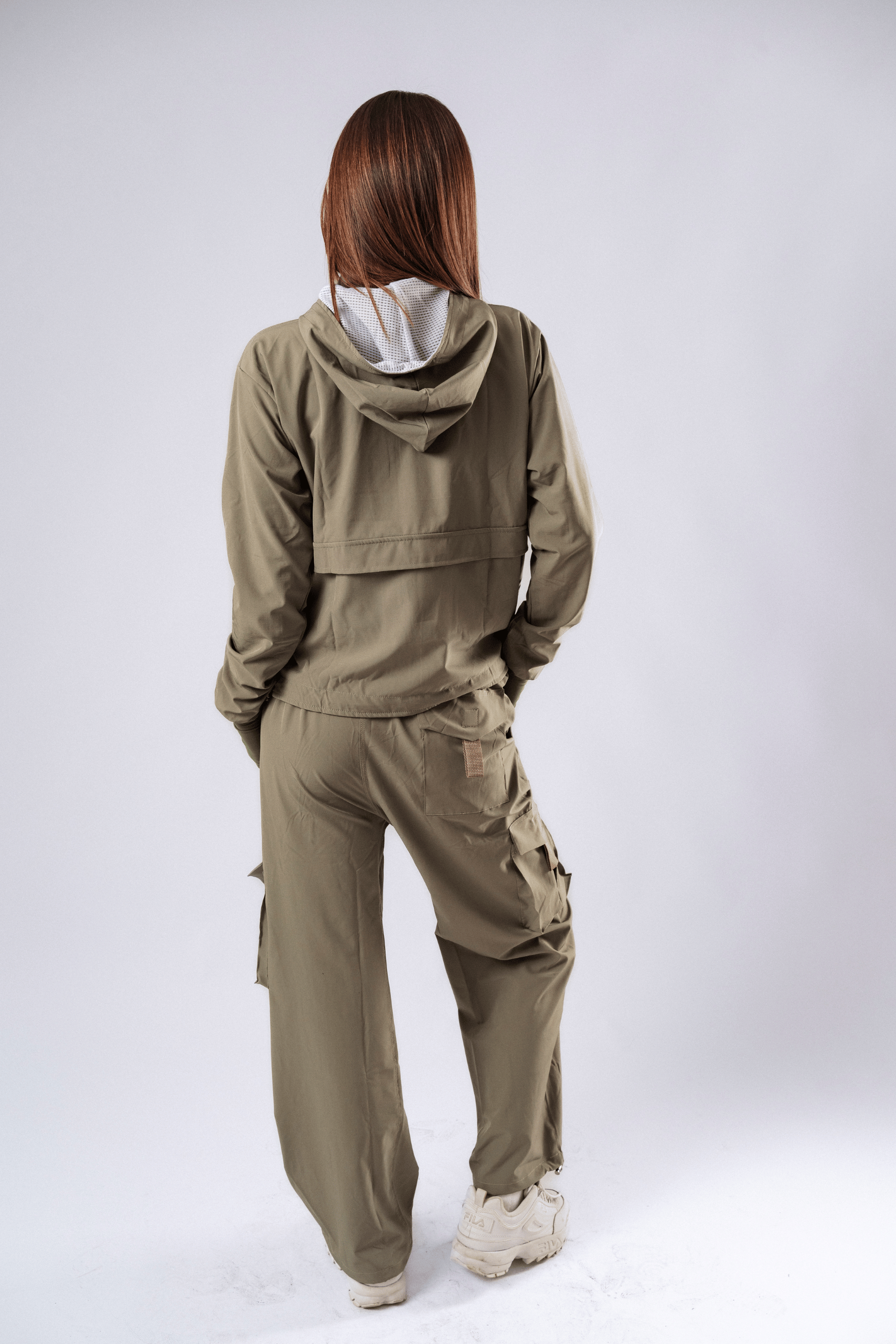 SET OVERTRIP VERDE OLIVO (CASACA + CARGO)