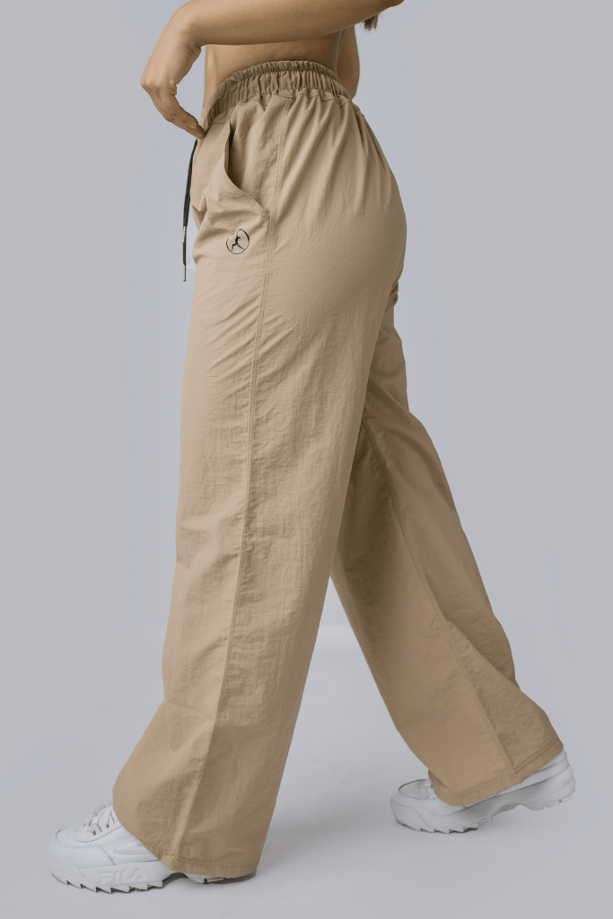 PANTALON PALAZZO BEIGE