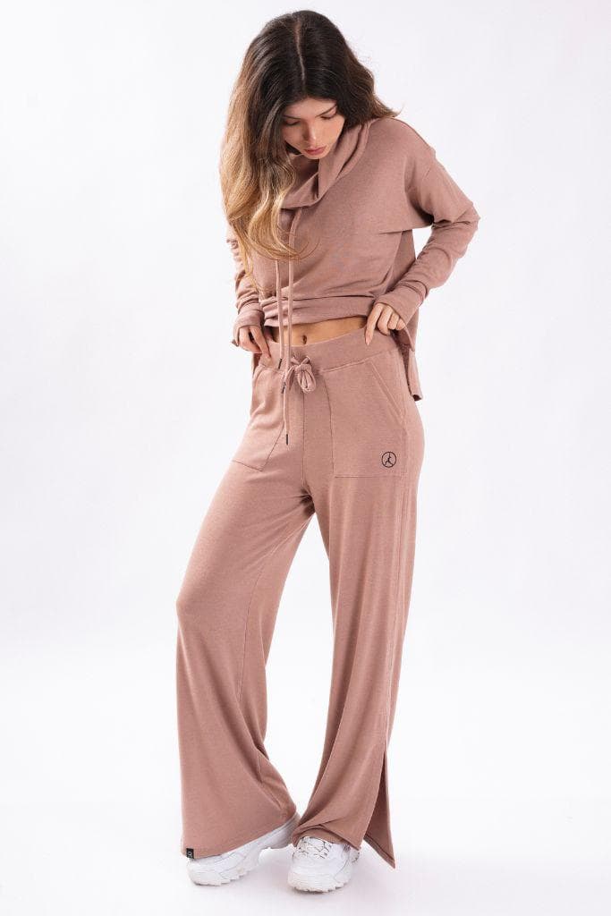 Palazzo Comfy rose con Abertura