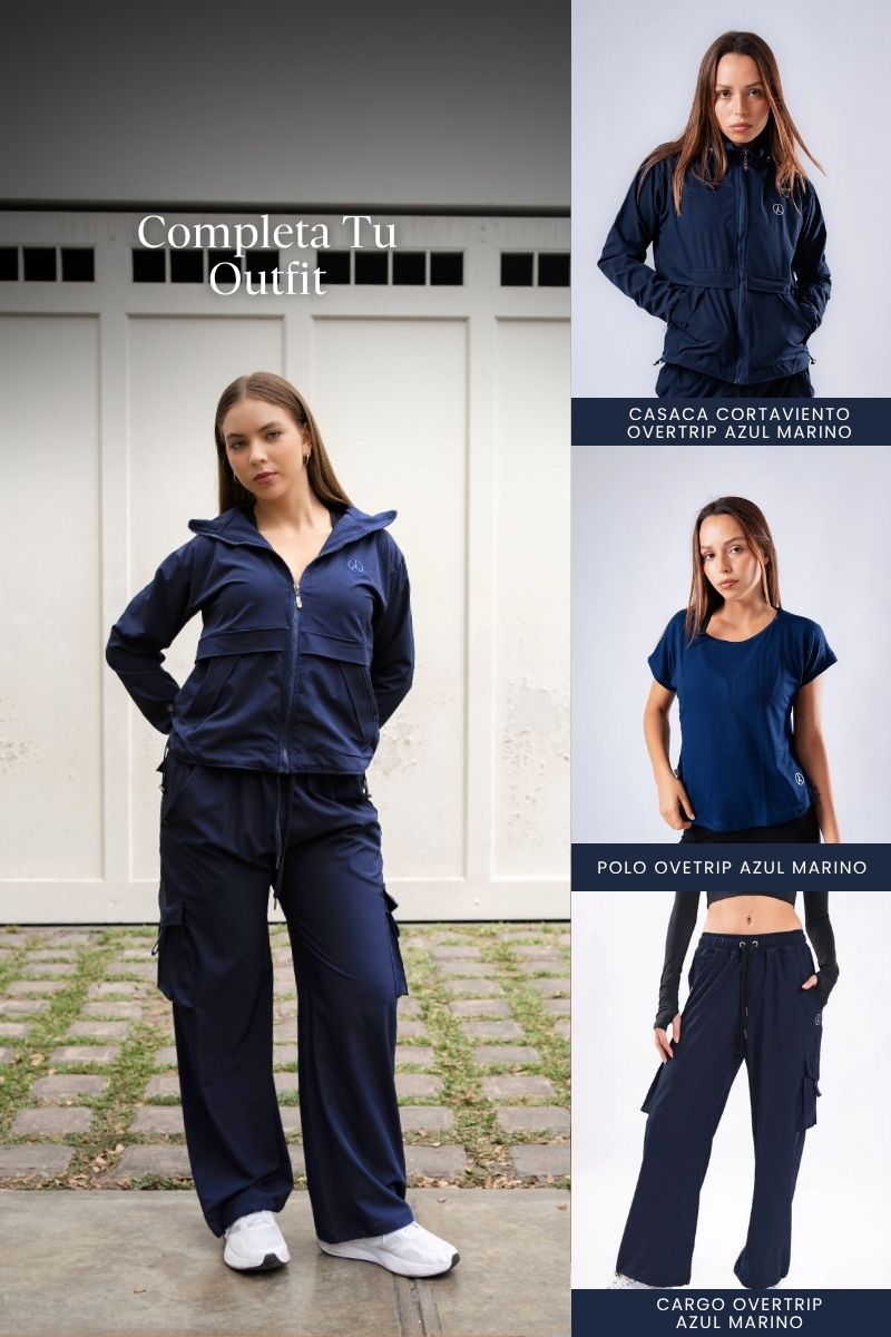 POLO OVERTRIP AZUL MARINO