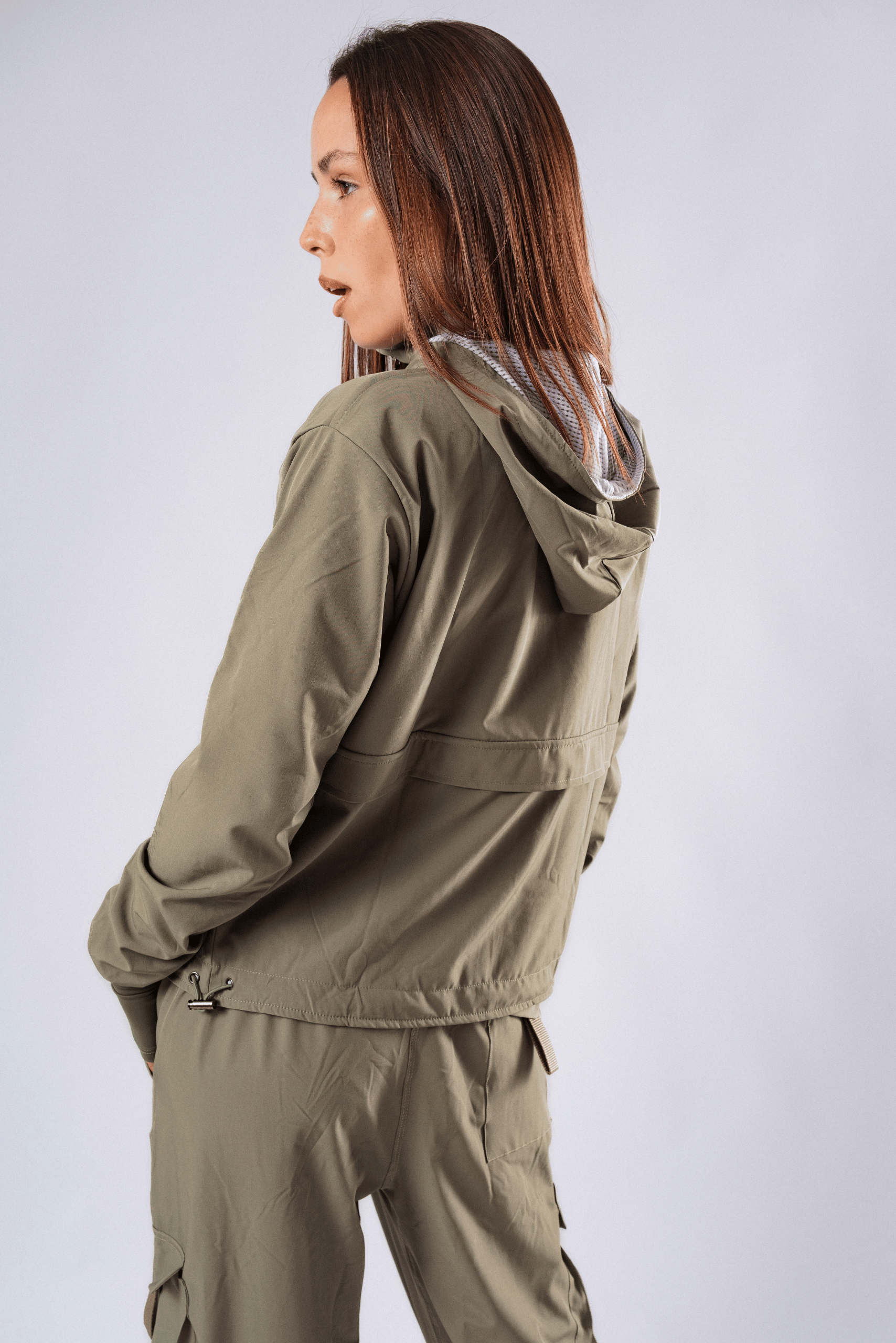 SET OVERTRIP VERDE OLIVO (CASACA + CARGO)