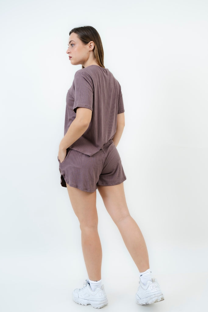 SHORT COMFORT CAPUCCINO