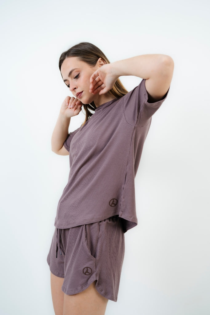 SHORT COMFORT CAPUCCINO