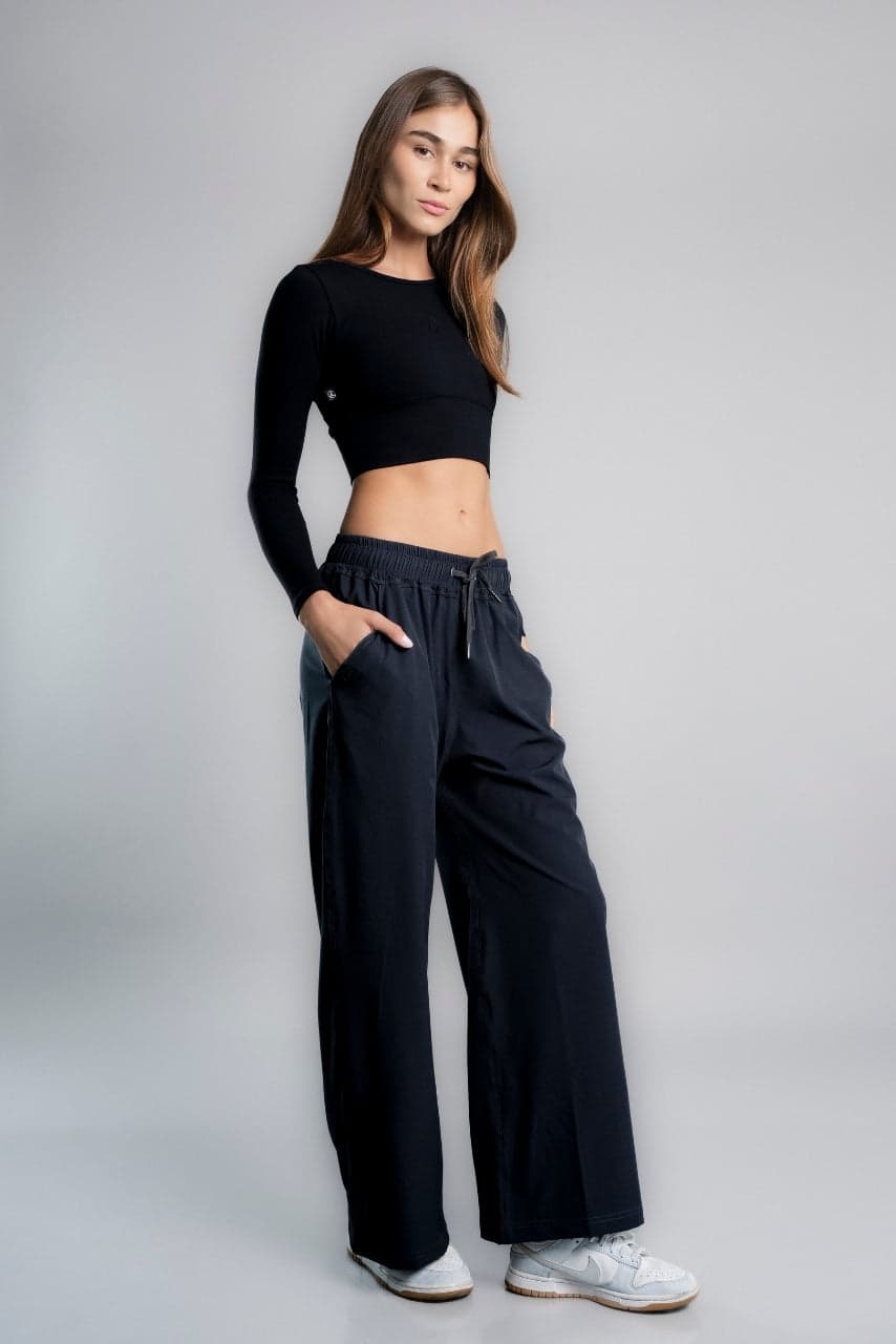 SET OVERTRIP AIR GRIS OSCURO (CASACA + PALAZZO)