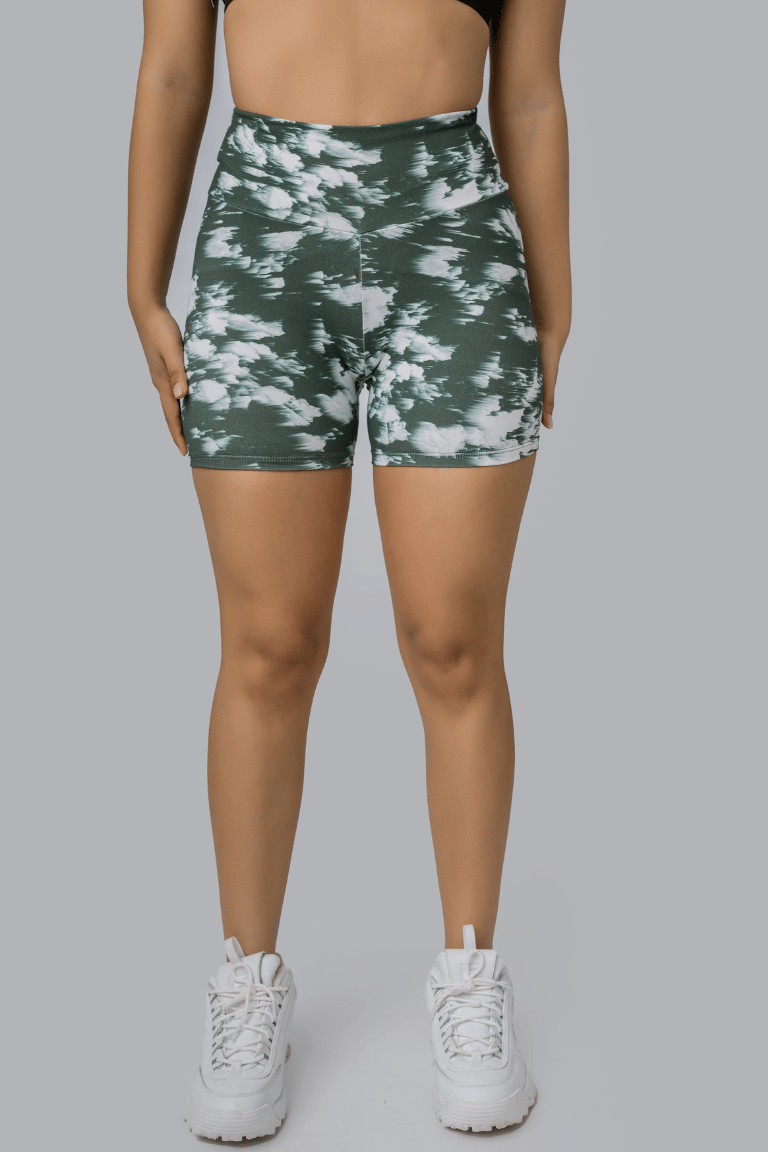 SHORT BASIC TIE DYE GREEN SUPLEX BR