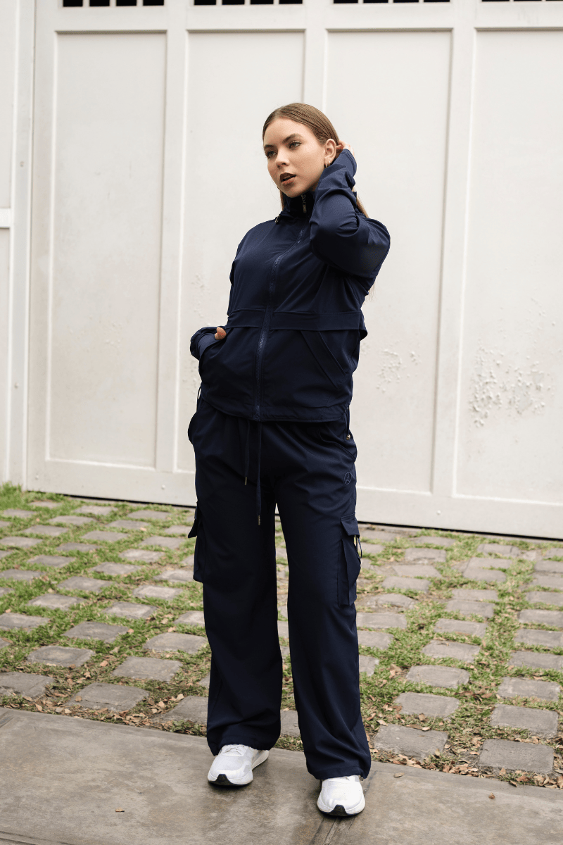 SET OVERTRIP AZUL MARINO (CASACA + CARGO)