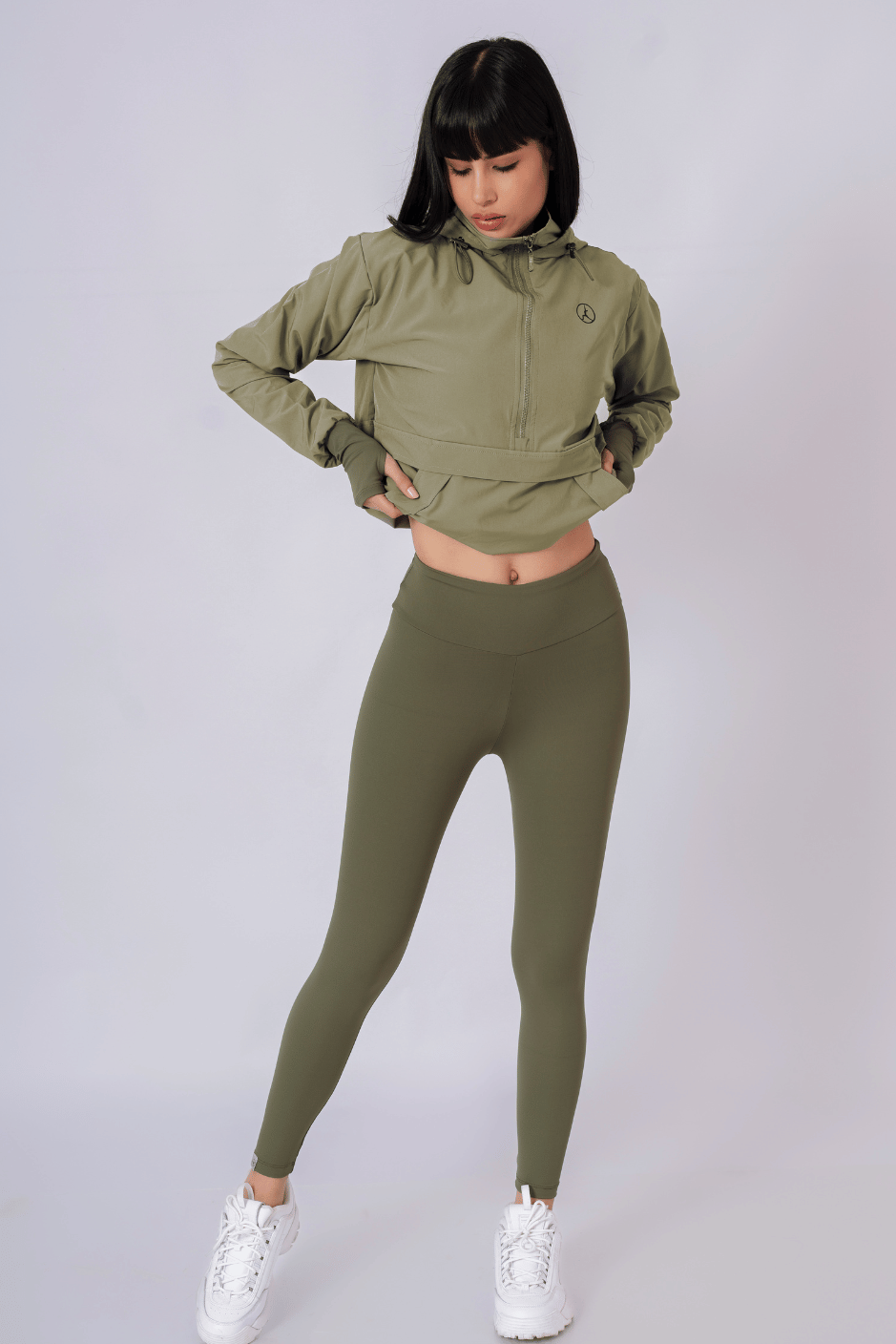 Legging suplex emana verde militar