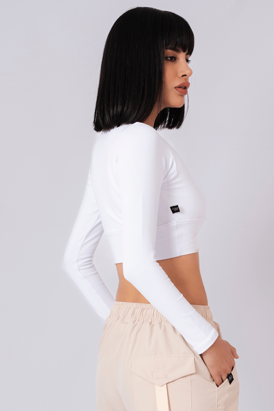 TOP LONG WHITE