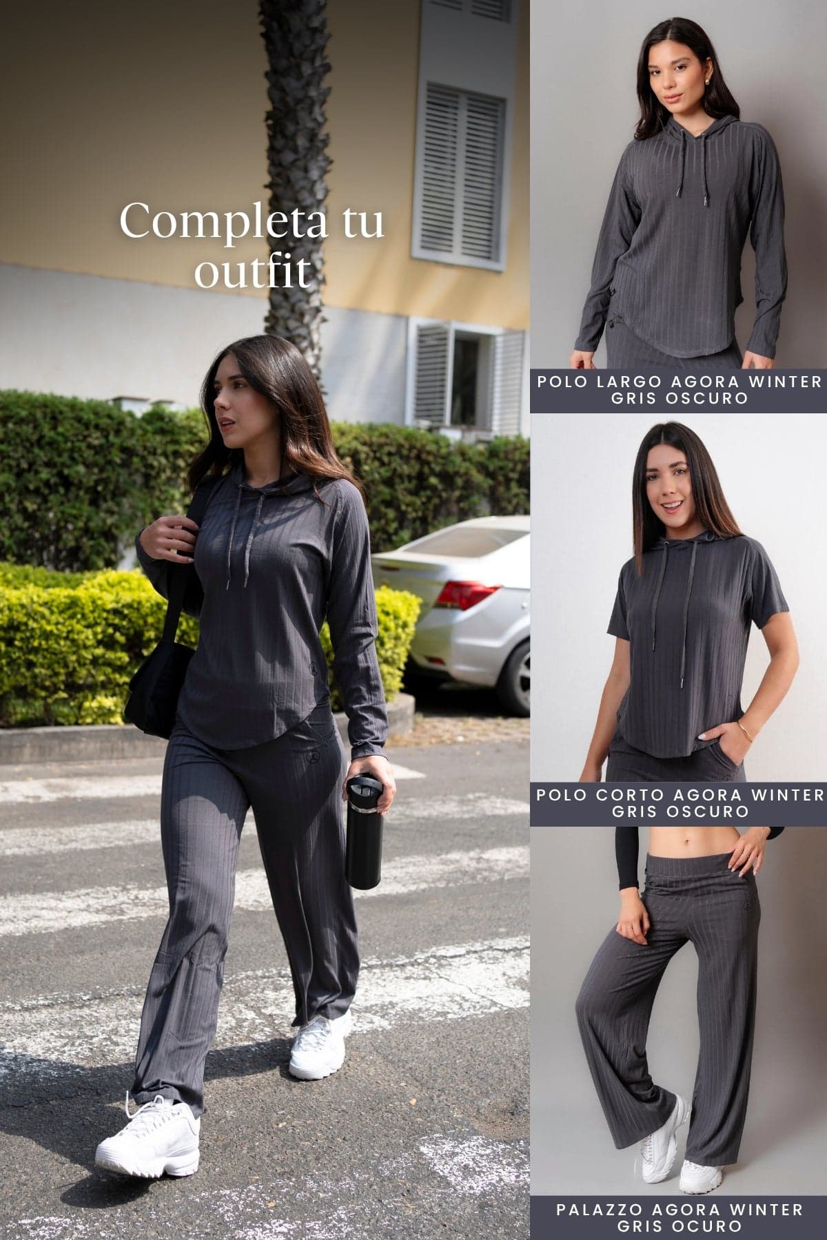 PALAZZO AGORA GRIS OCURO