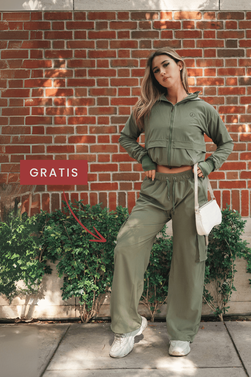 SET OVERTRIP VERDE OLIVO (CASACA + CARGO)