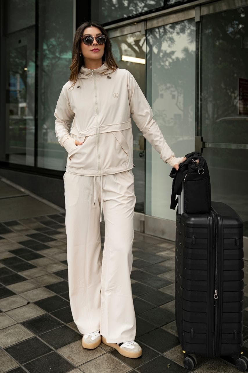 SET OVERTRIP AIR NUDE (CASACA + PALAZZO)