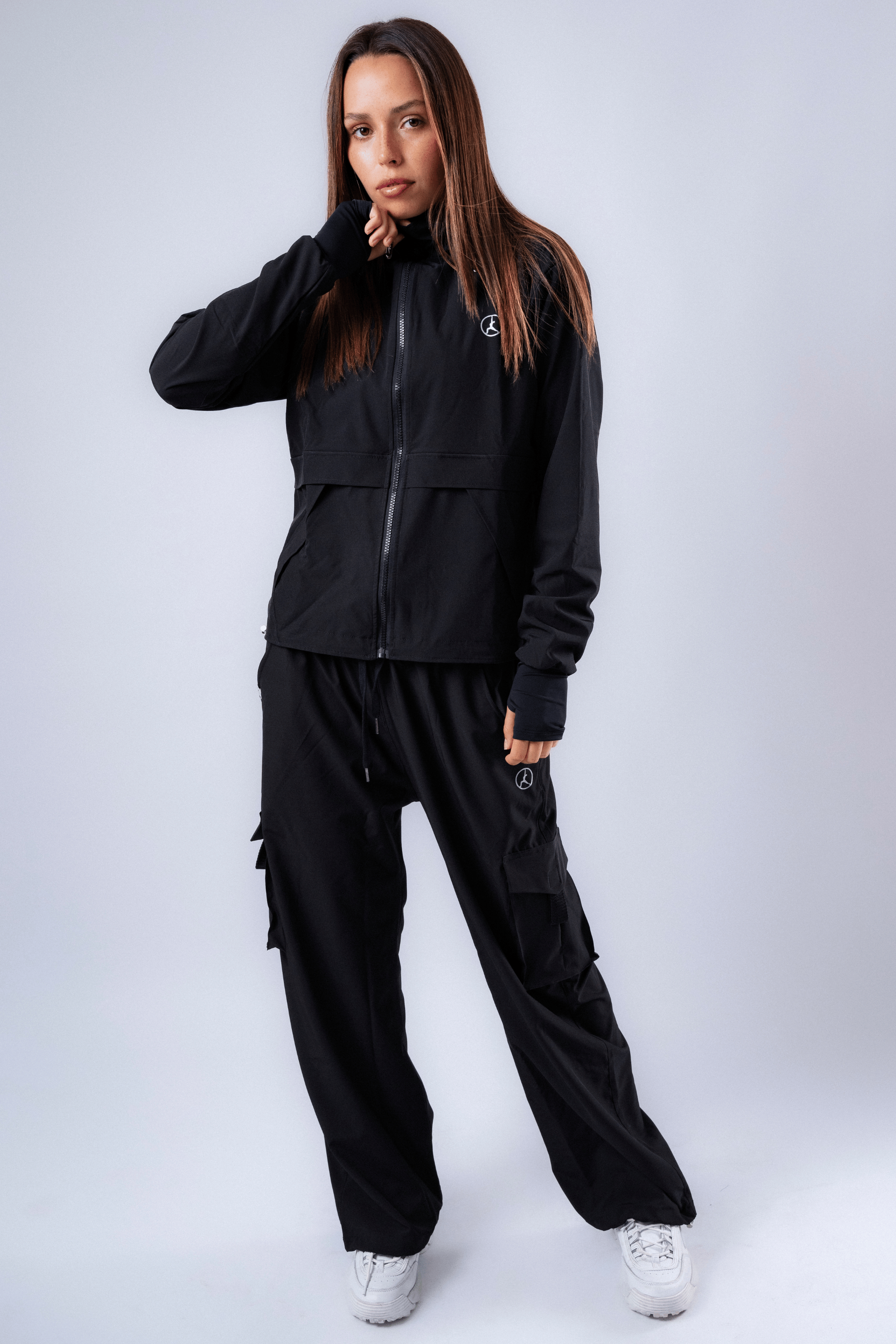 CASACA CORTAVIENTO OVERTRIP BLACK