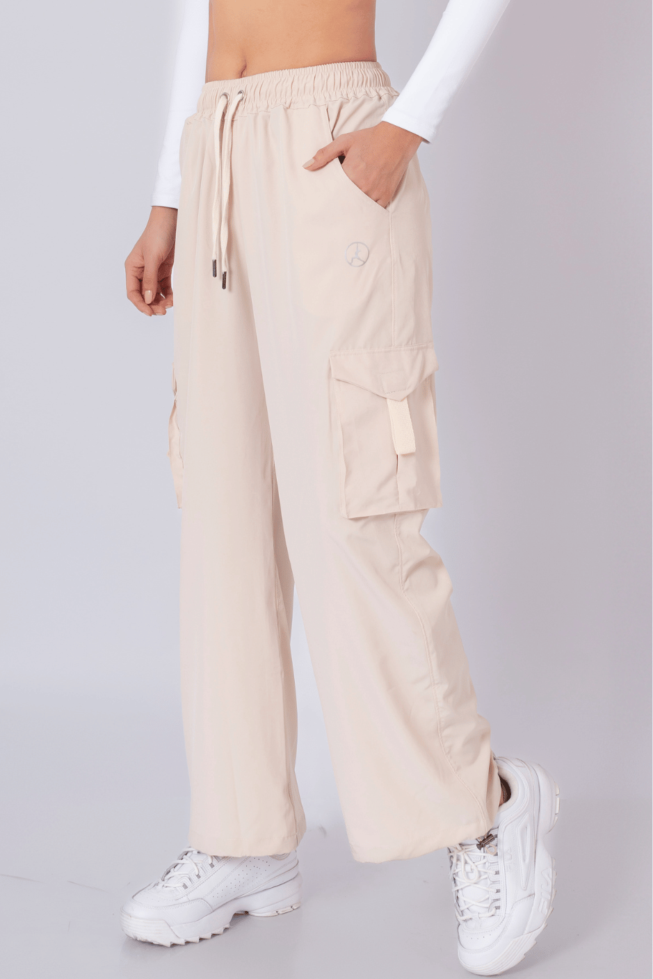 CARGO OVER PANT NUDE