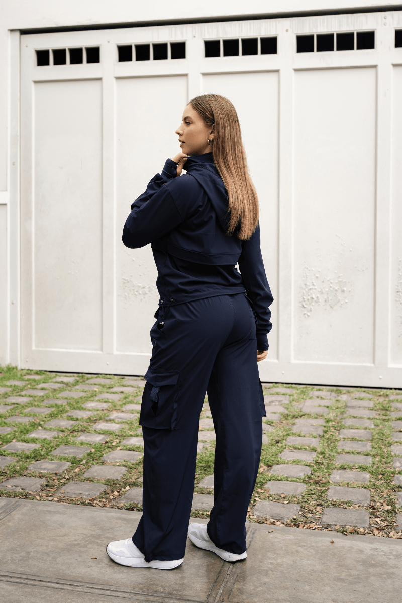 SET OVERTRIP AZUL MARINO (CASACA + CARGO)