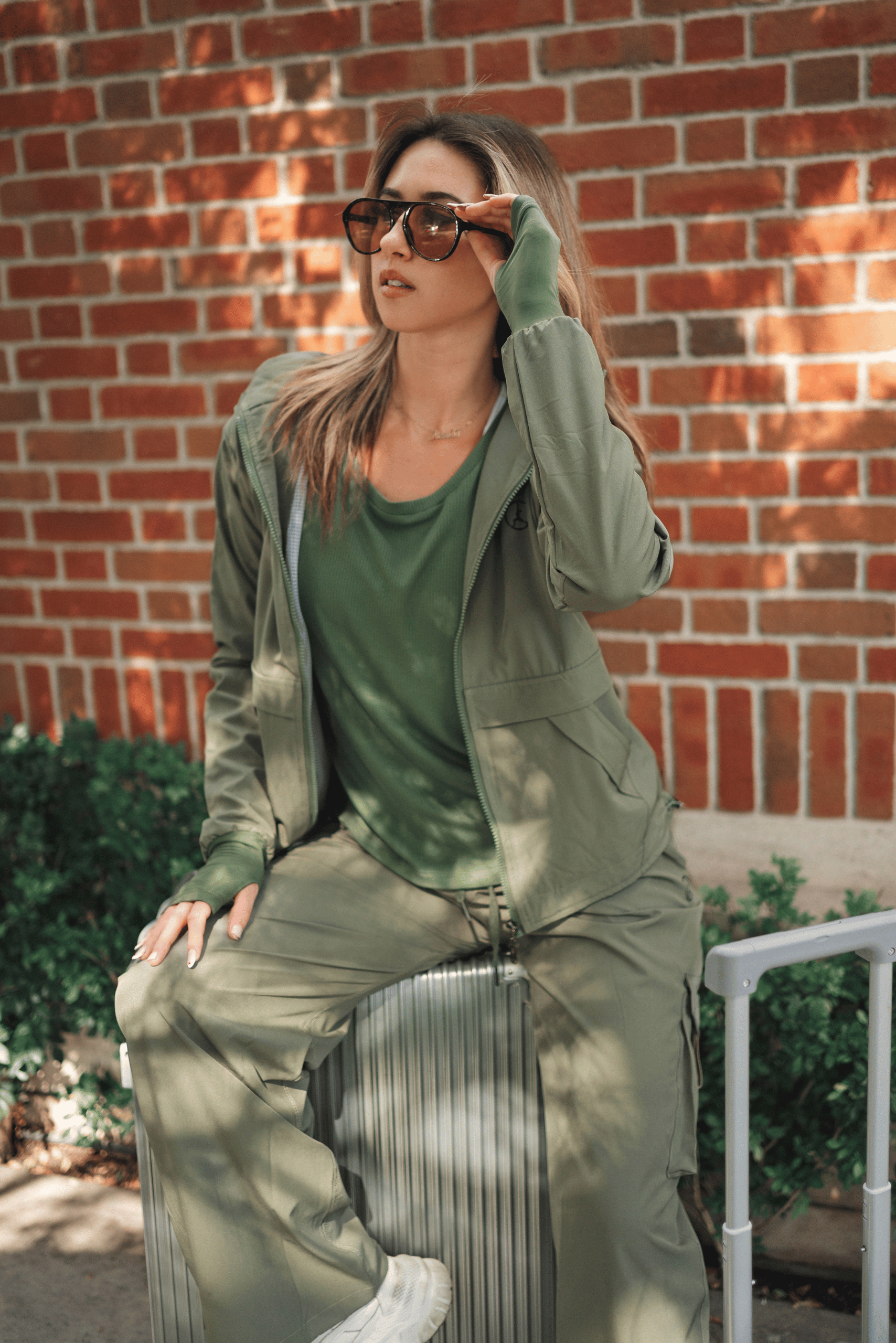 SET OVERTRIP VERDE OLIVO (CASACA + CARGO)