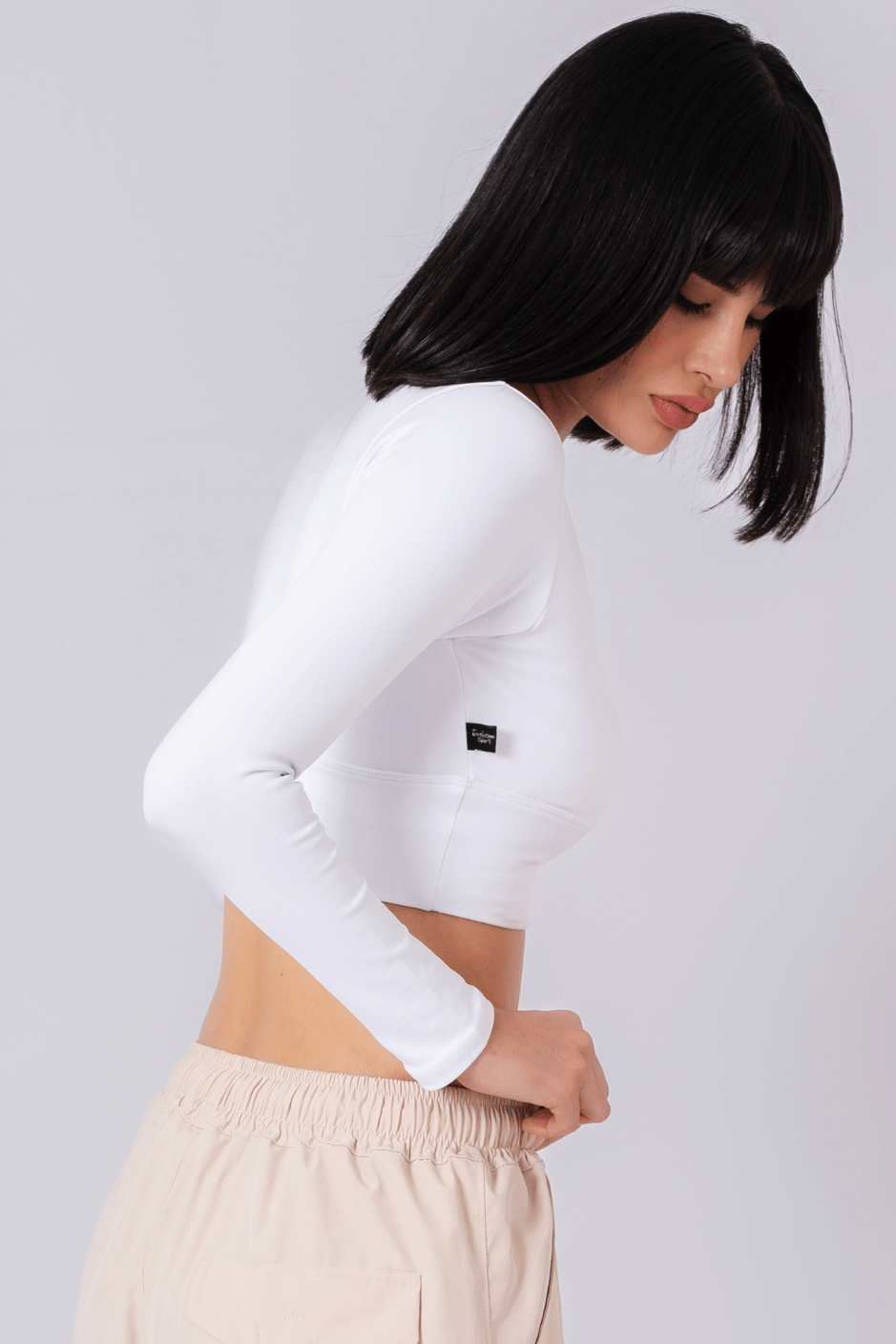 TOP LONG WHITE