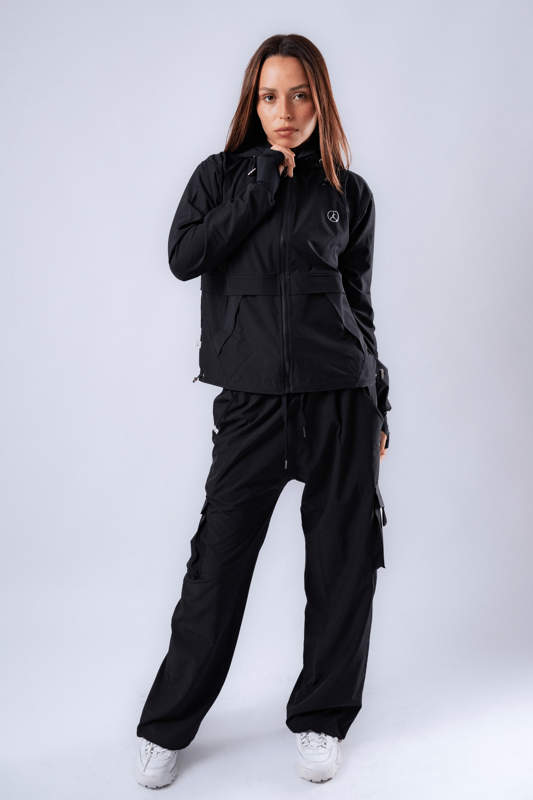 SET OVERTRIP NEGRO (CASACA + CARGO)