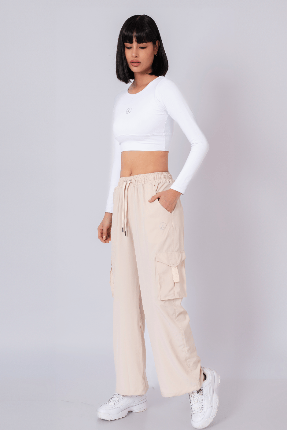 CARGO OVER PANT NUDE