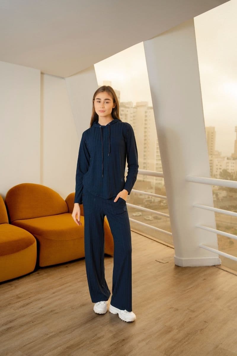 Pack Azul Marino Agora: Palazzo + Polera agora + Polo agora