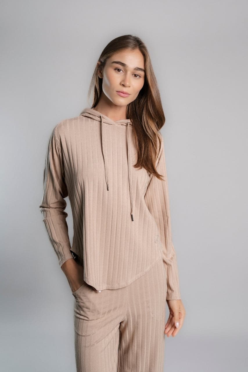 SET AGORA BEIGE (POLERA + PALAZZO)