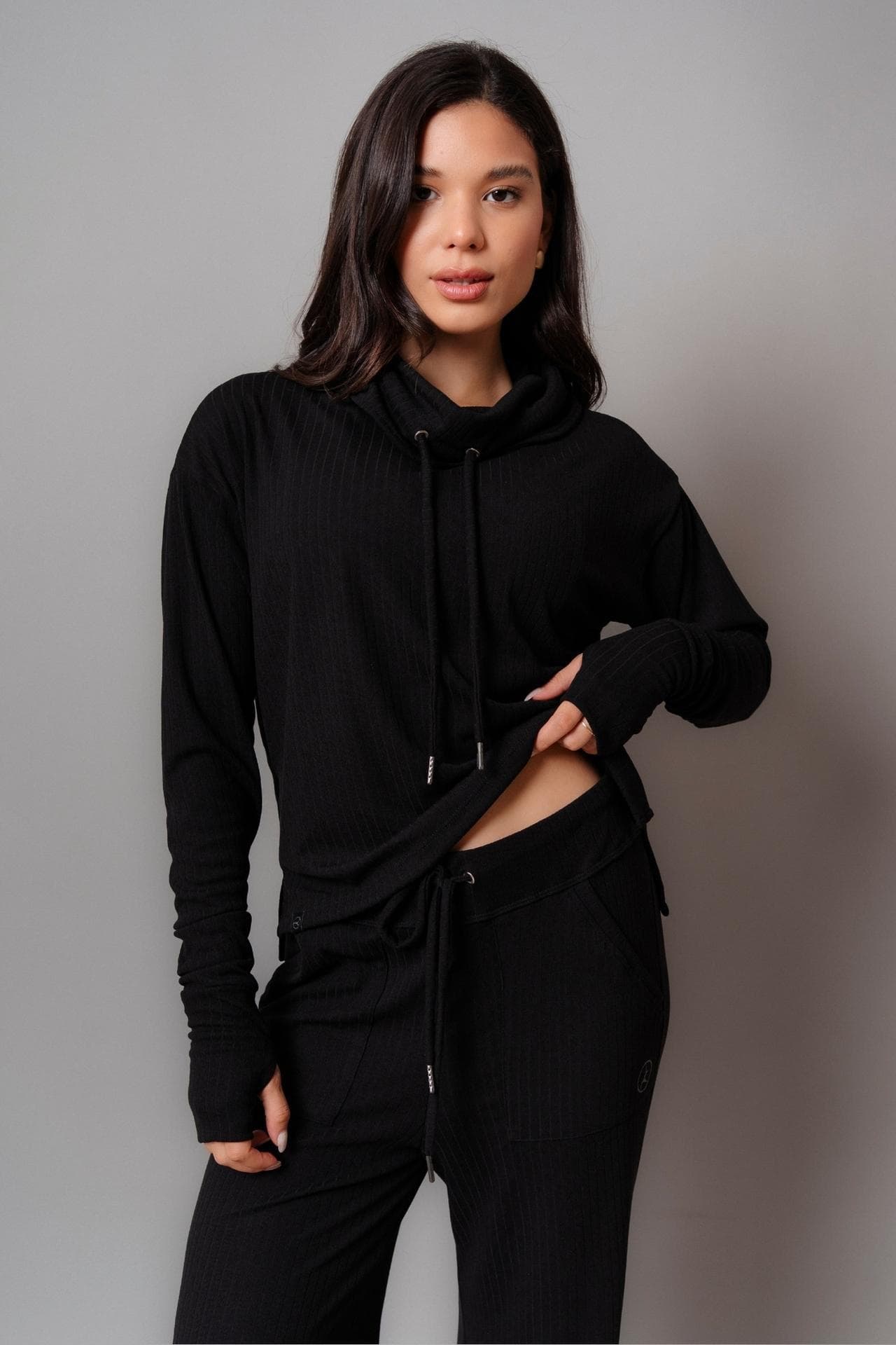 SET COMFY NEGRO (POLERA + PALAZZO)