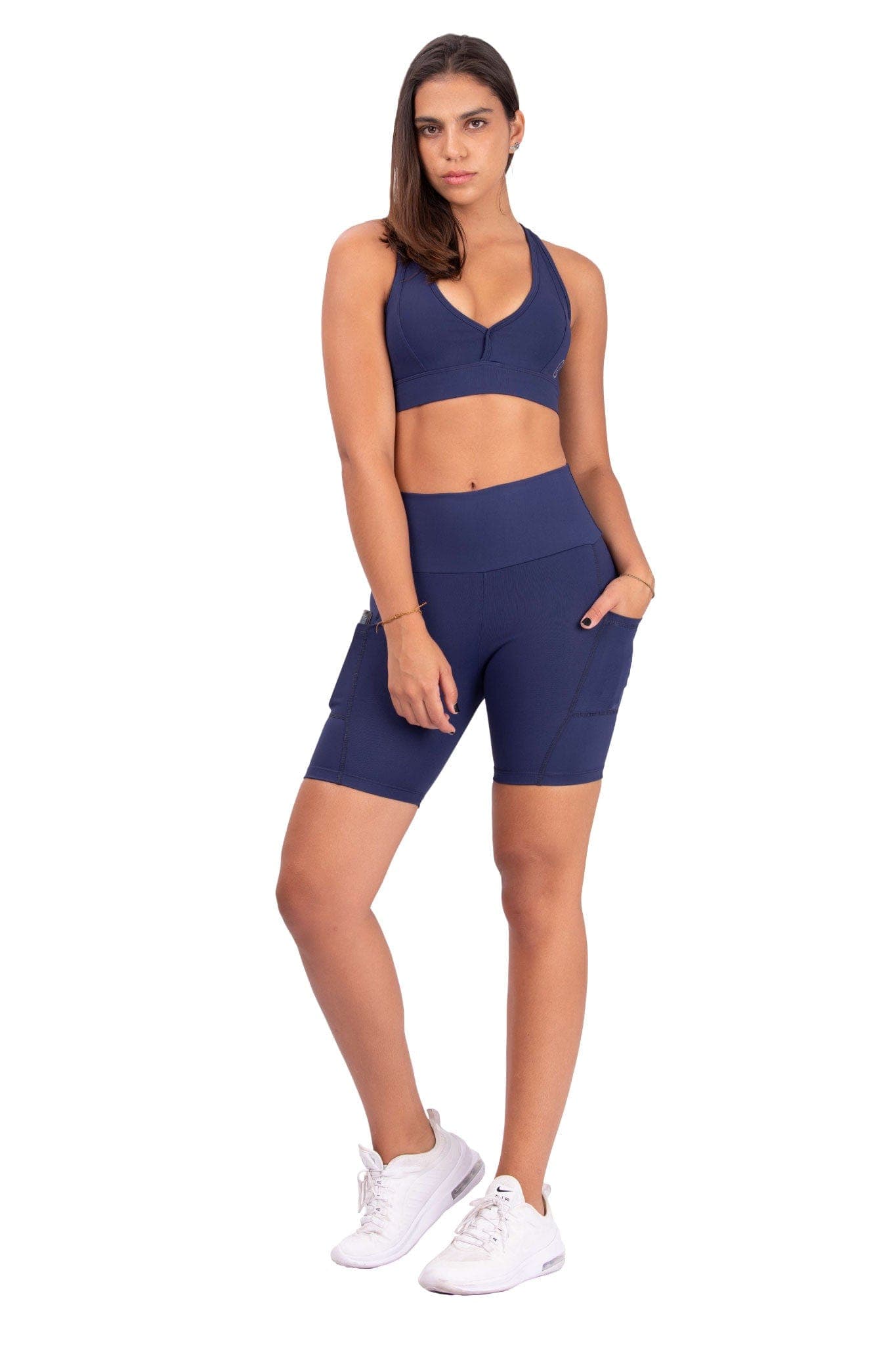 TOP FIT AZUL MARINO