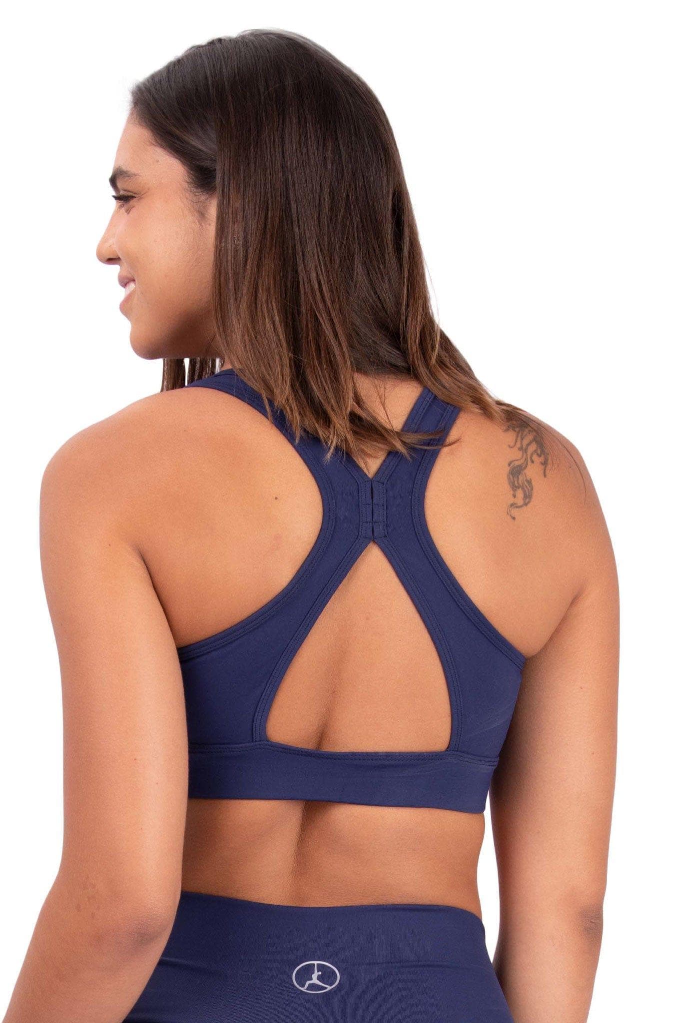 TOP FIT AZUL MARINO