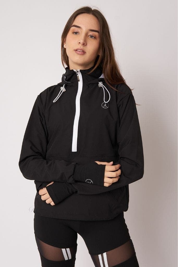 CASACA CORTAVIENTO EVOLUTION BLACK