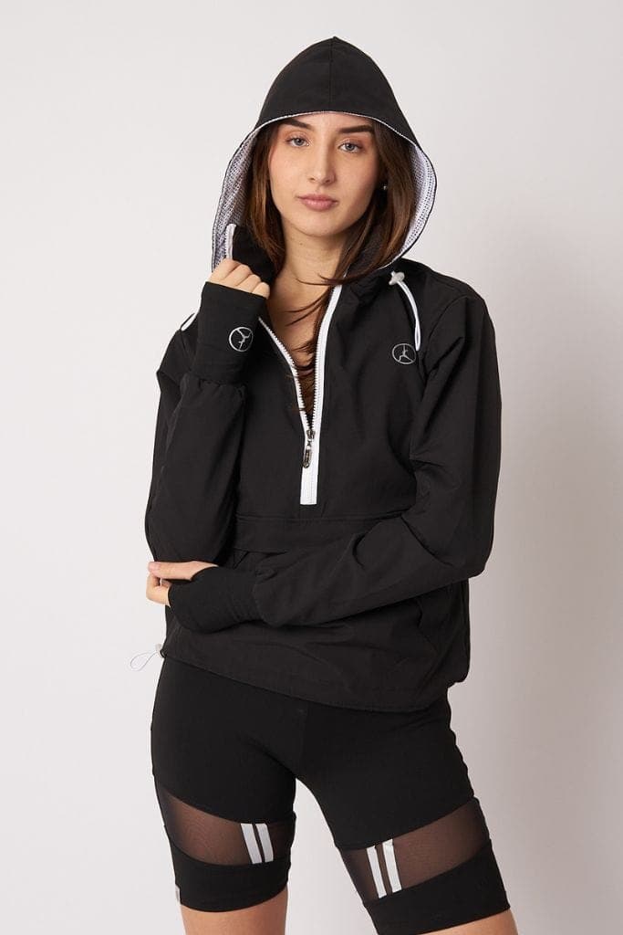 CASACA CORTAVIENTO EVOLUTION BLACK